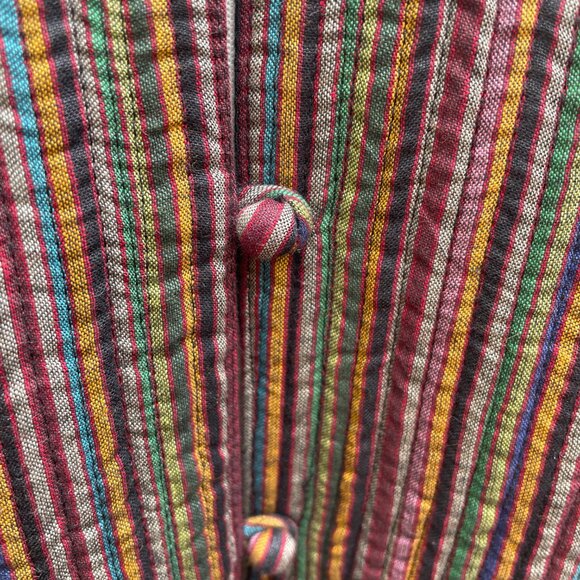 Brand New Orvis Multicolor Earth Tone Striped Jacket - Picture 4 of 10